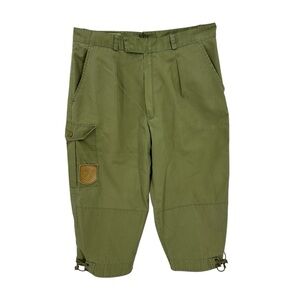 FJALLARAVEN Vintage Cargo Hiking Shorts Green